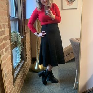 Evan Picone Black Skirt